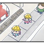 お友達と登校